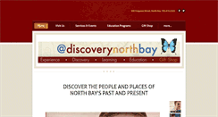 Desktop Screenshot of discoverynorthbay.com