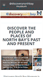 Mobile Screenshot of discoverynorthbay.com